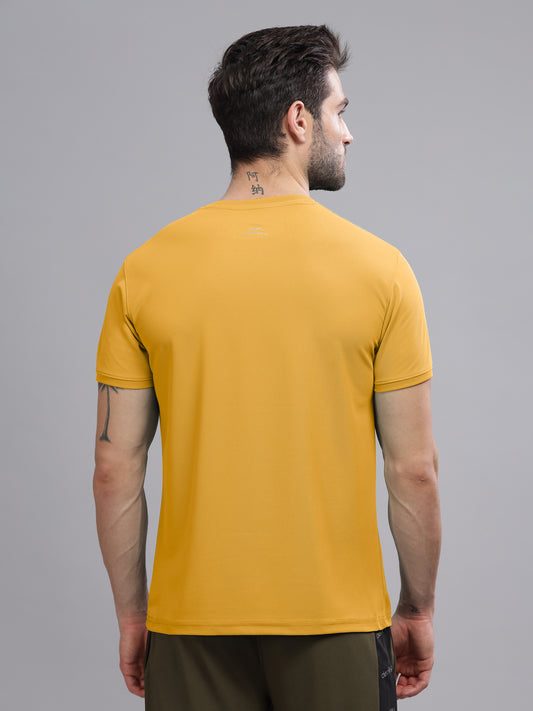 DERKLEY NLC 016 - HALF SLEEVE - MUSTARD