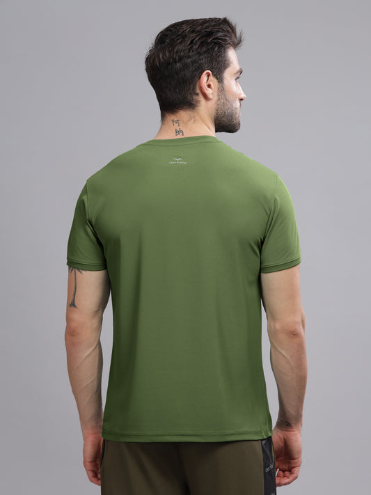 DERKLEY NLC 016 - HALF SLEEVE - DARK GREEN