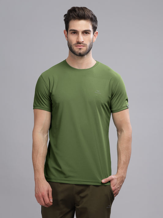 DERKLEY NLC 016 - HALF SLEEVE - DARK GREEN