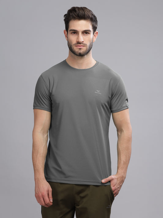 DERKLEY NLC 016 - HALF SLEEVE - STEEL GREY