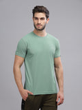 DERKLEY NLC 016 - HALF SLEEVE - MID GREEN