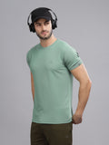 DERKLEY NLC 016 - HALF SLEEVE - MID GREEN